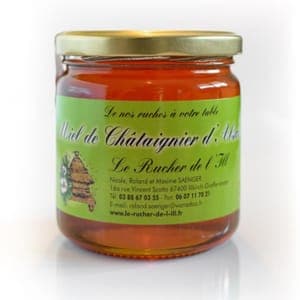 Miel de CHATAIGNIER Illkirch 500g