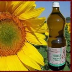 Huile de Tournesol Bio - Ferme de Chassagne - EN VRAC