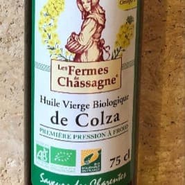 Huile de Colza Bio - Ferme de Chassagne - EN VRAC 1 L.