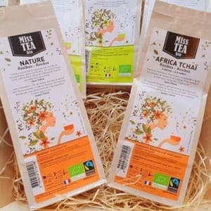 Thé detox (Thé vert-Maté-Hibiscus-Rooibos) - 100 grammes