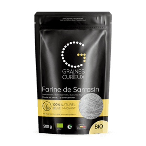 Farine de sarrasin blanche (1 pièce = 500gr)