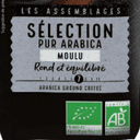 Café Moulu Rond et Équilibré - 250 grammes